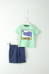 Crocodile Baby Boy Set – Pistage